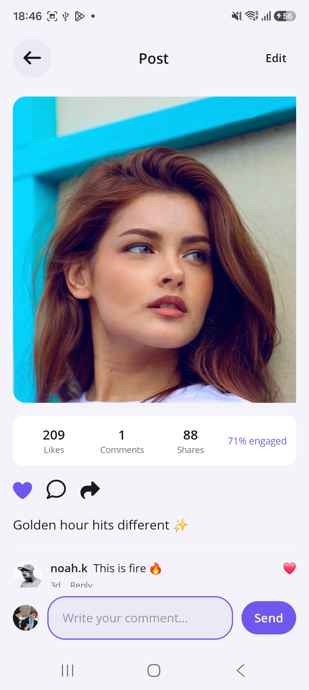 Social Media — Profile